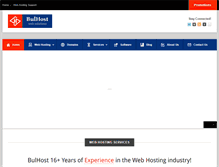 Tablet Screenshot of bulhost.com